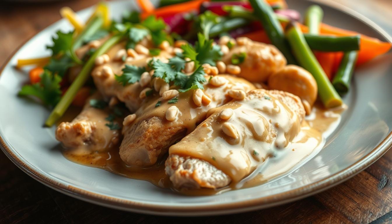 chicken with peanut butter recipe