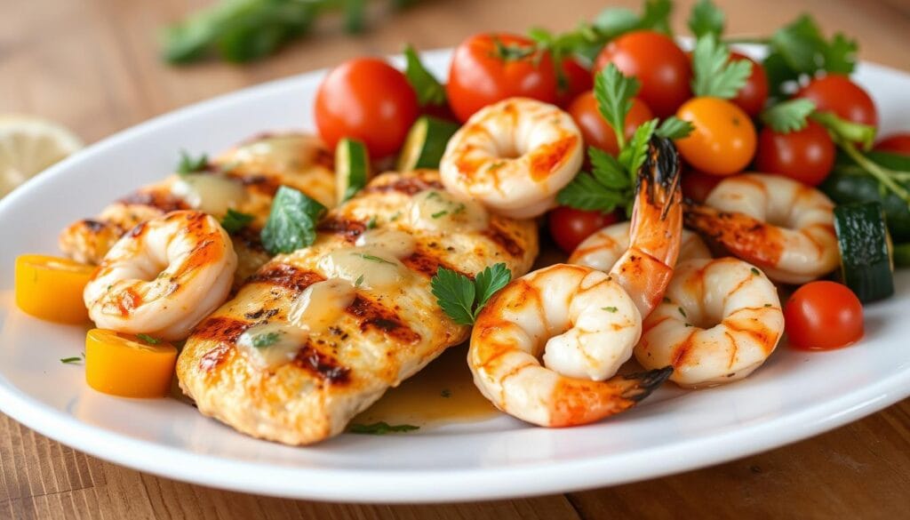 healthy chicken and shrimp meals healthy chicken and shrimp meals