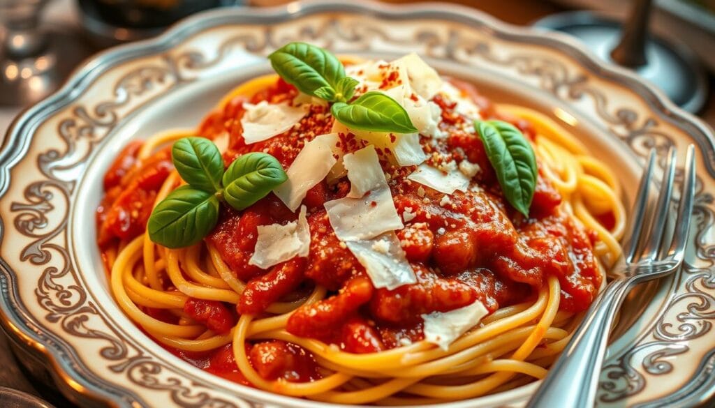 luxury spaghetti dish luxury spaghetti dish