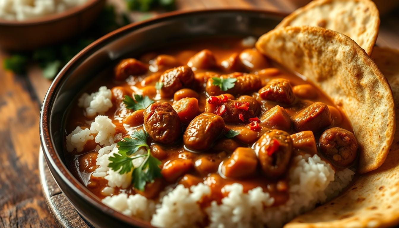 pinto beans with chorizo recipe and rice