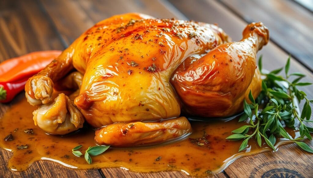 slow-cooked forgotten chicken slow-cooked forgotten chicken