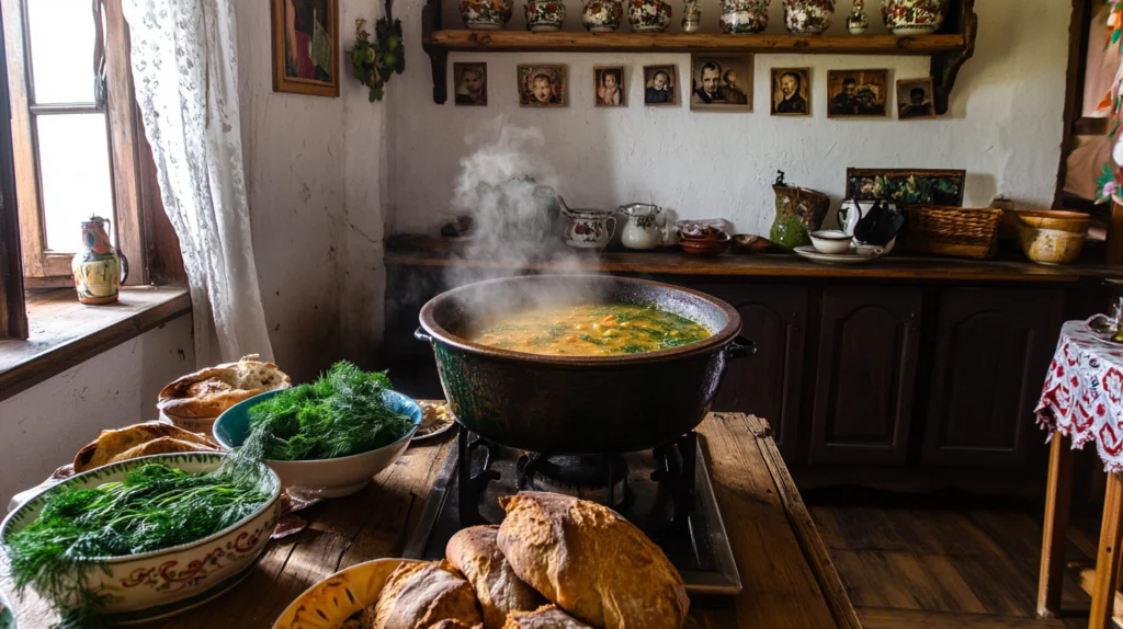 history of Czech soup czech soup sour cream and dill recipe