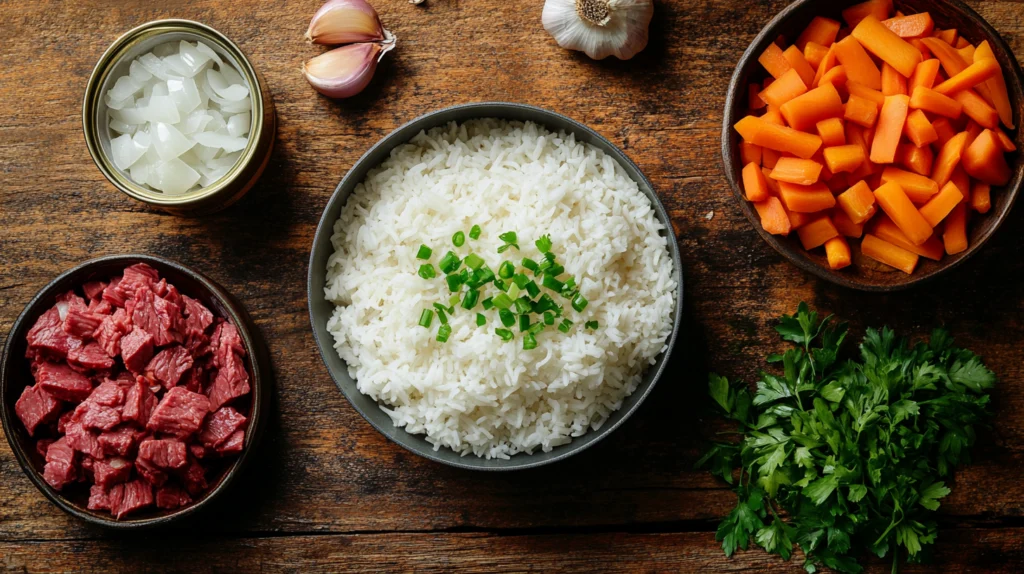 ingredients corned beef rice recipes