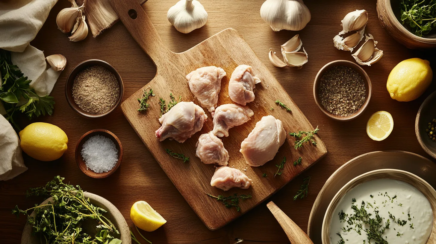 How to make chicken pieces tender?