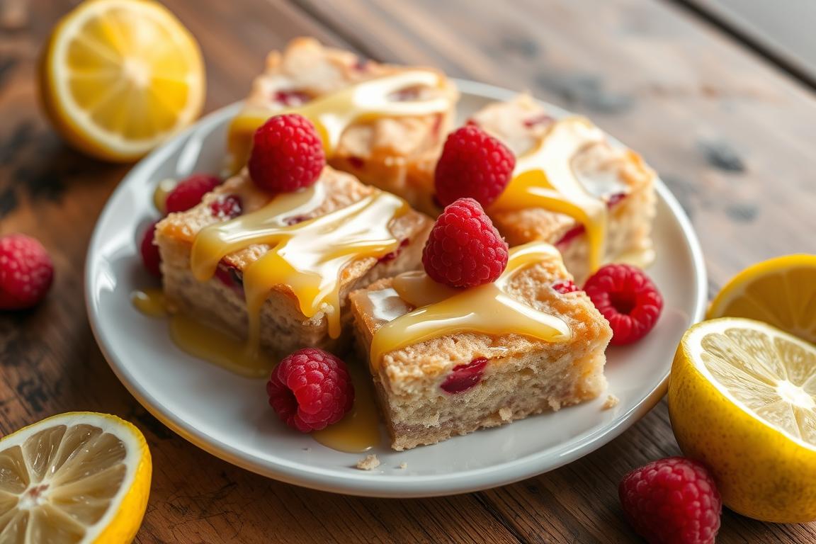 Lemon Raspberry Bars