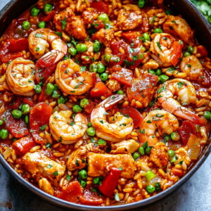 Cajun Chicken and Shrimp Jambalaya