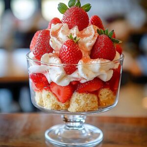 Strawberry Shortcake Trifle