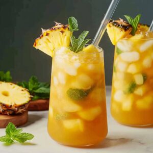 Summer Pineapple Iced Tea