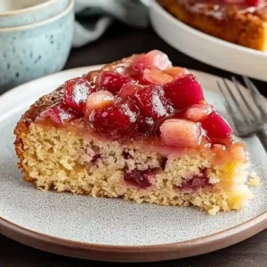 Rhubarb Cake